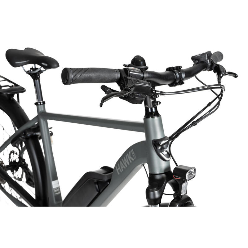 HAWK E-Trekking 500 Gent Herren E-Bike 28 Zoll Mittelmotor 10 Gang