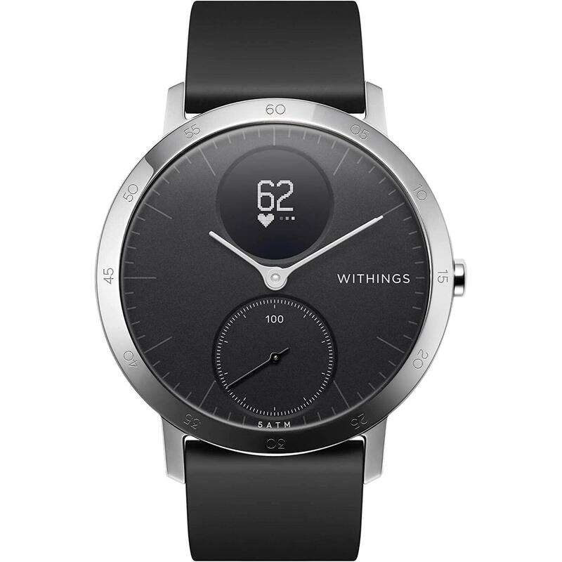 Montre connectée santé Withings Steel HR 40mm Noir