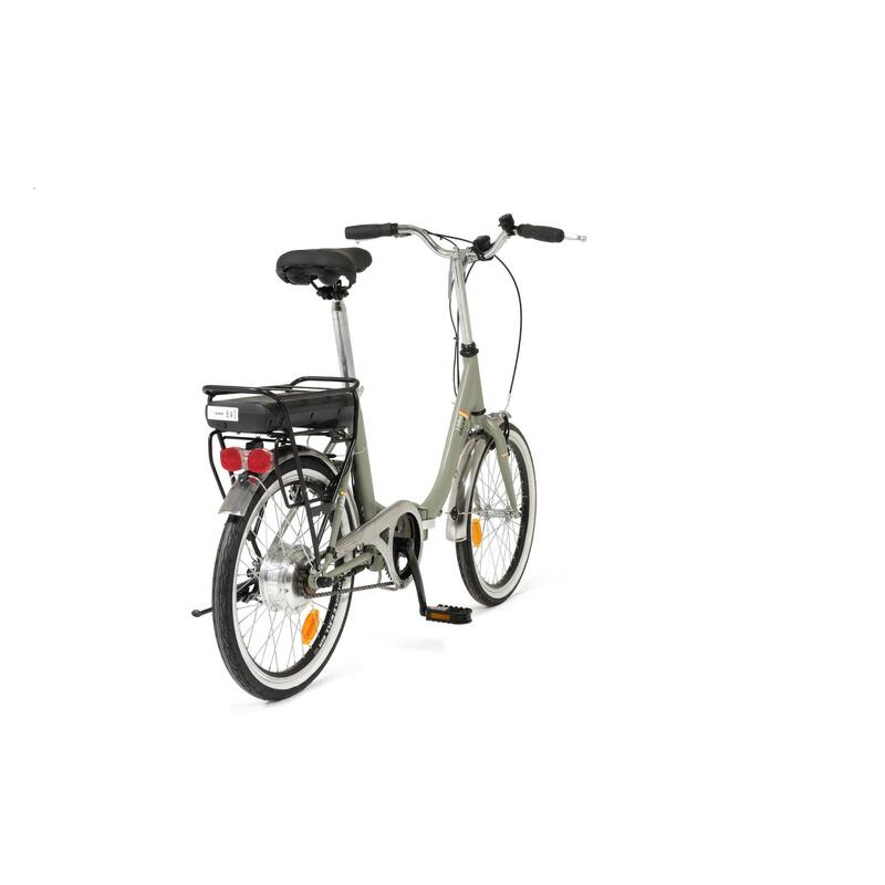 Bicicletta a pedalata assistita - Unisex – I-BIKE Fold Green 23 - Pieghevole