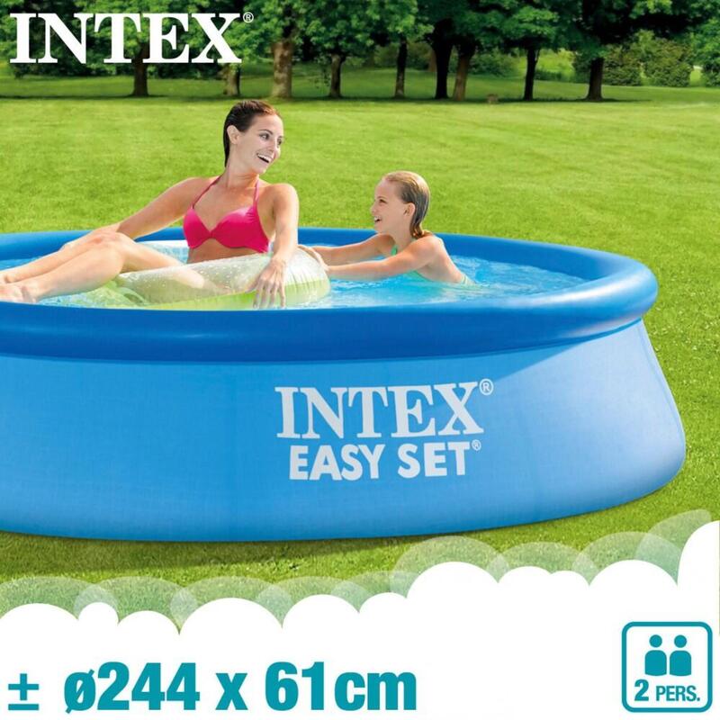 Intex piscine gonflable avec pompe 28108NP Easy 244 x 61 cm