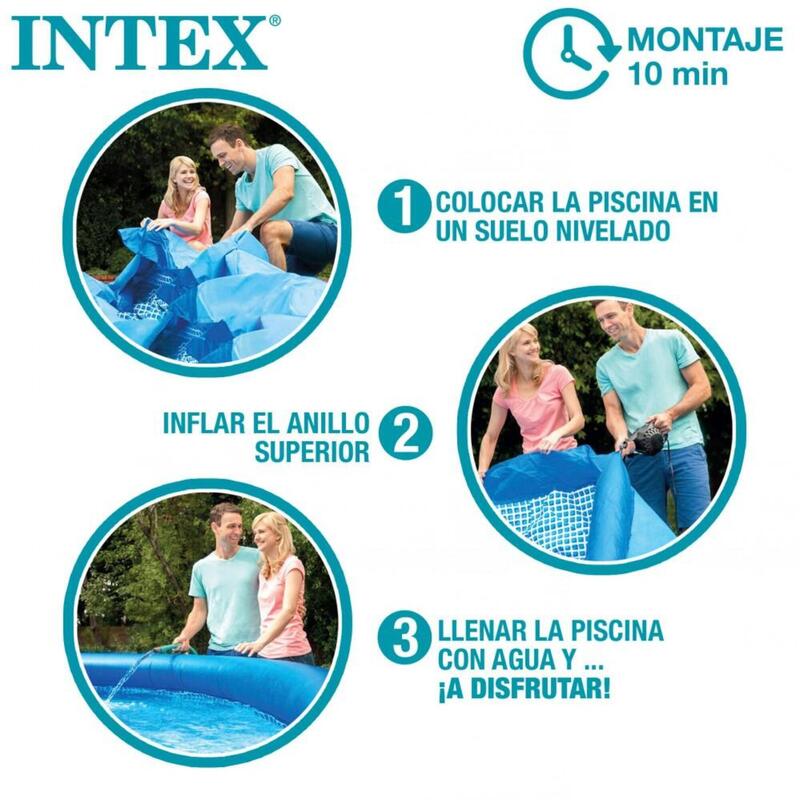 Intex piscine gonflable avec pompe 28108NP Easy 244 x 61 cm