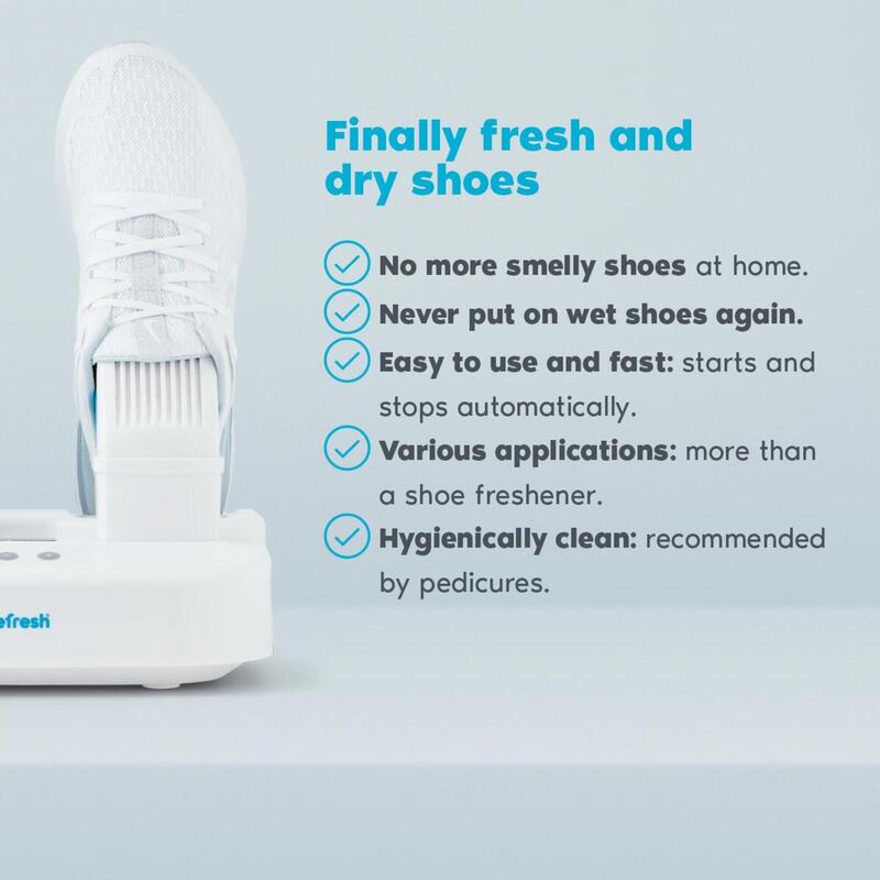 Secador de zapatos Shoefresh y ambientador de zapatos | Blanco