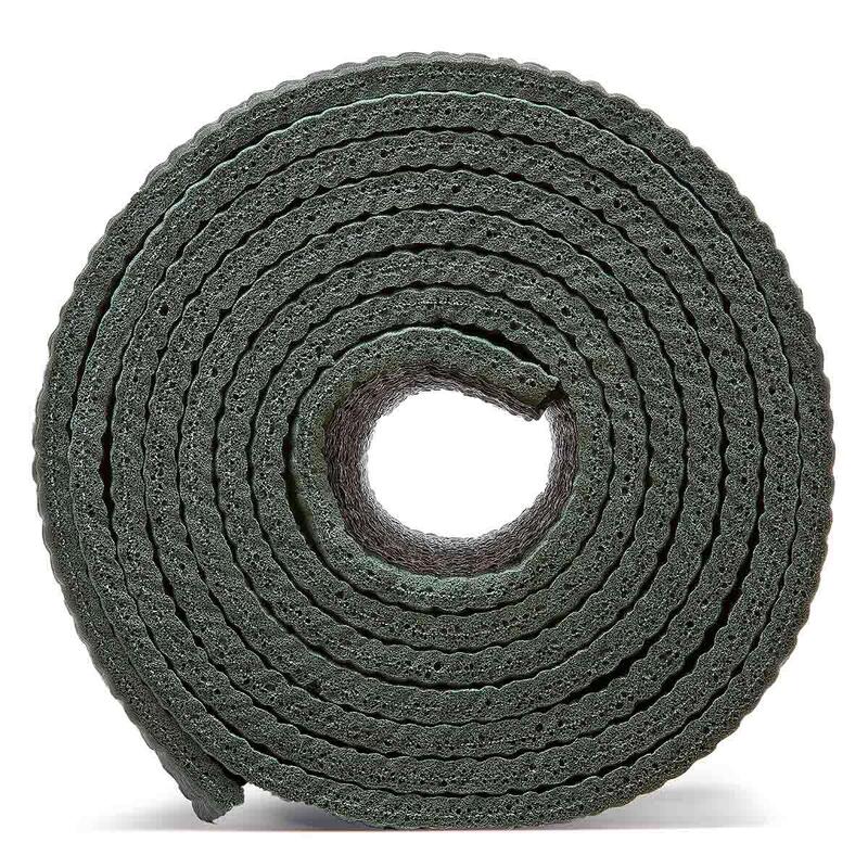 Pattern Yoga Mat With Carry String - Green