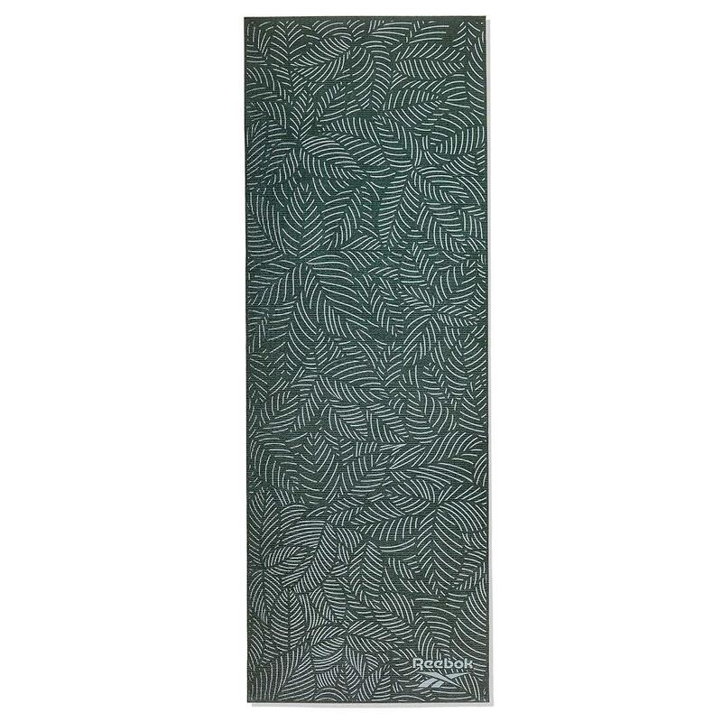 Pattern Yoga Mat With Carry String - Green