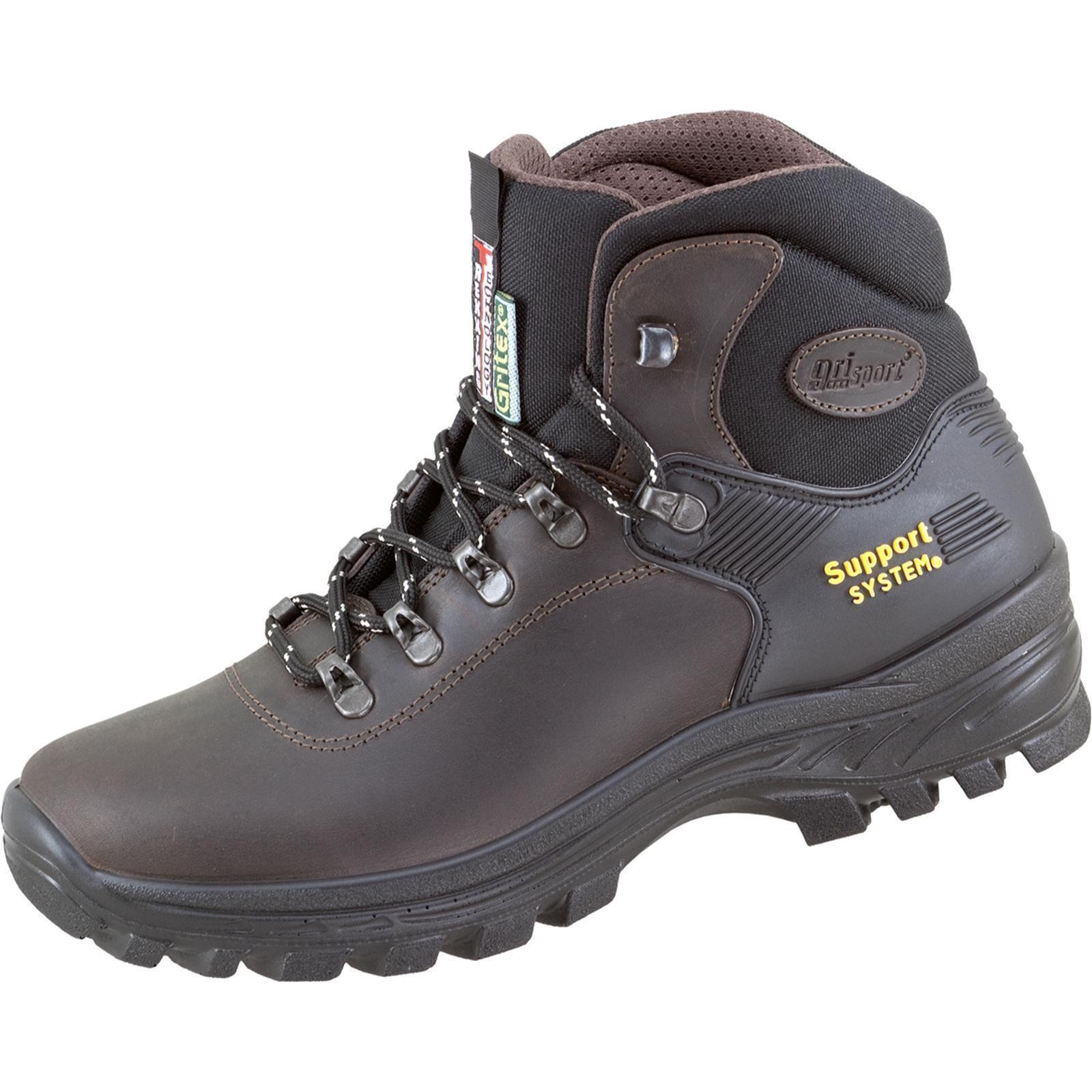 Grisport Schnürstiefel dunkelbraun Gr. 44 1/7