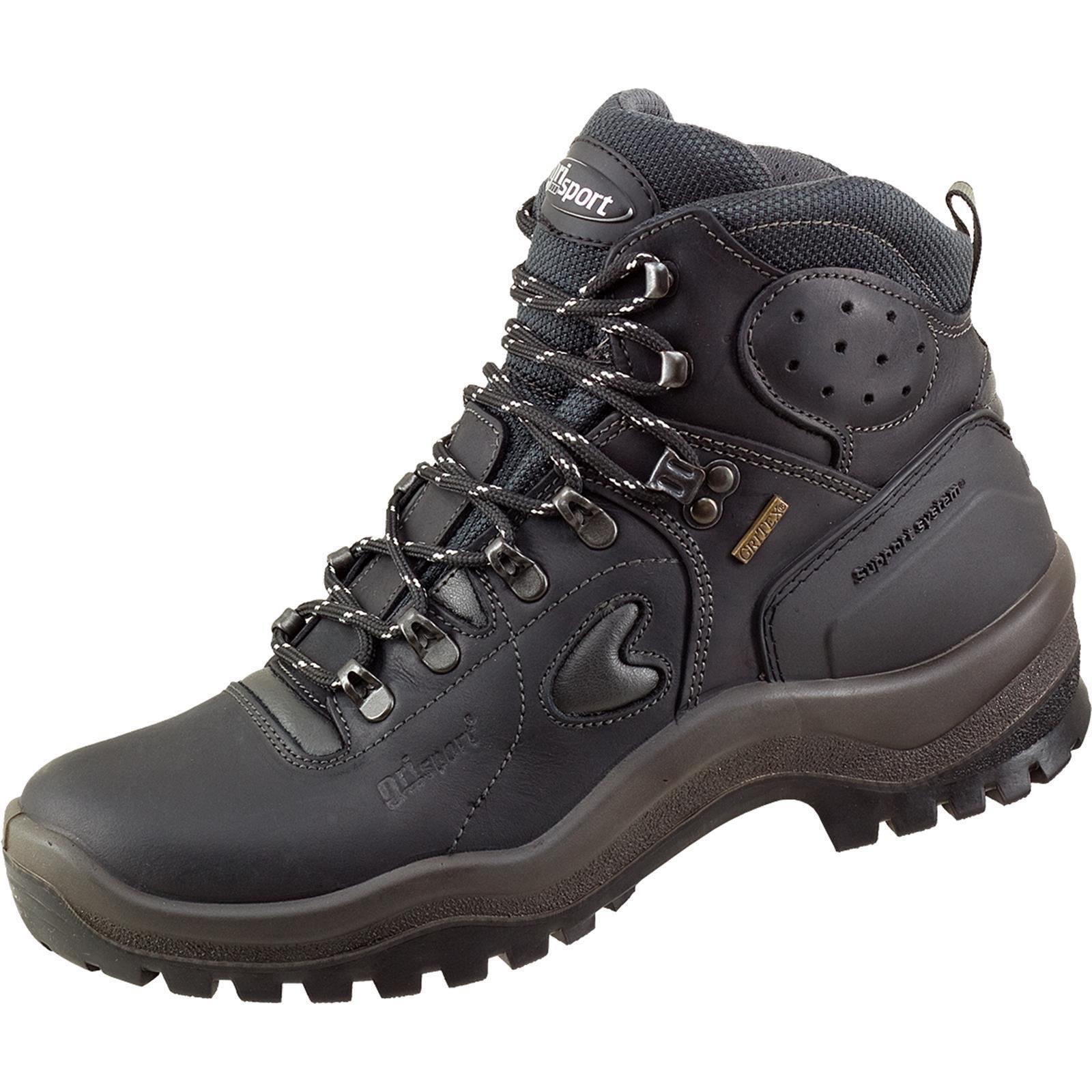 GRISPORT Schnürstiefel schwarz GRI-TEX Gr. 47