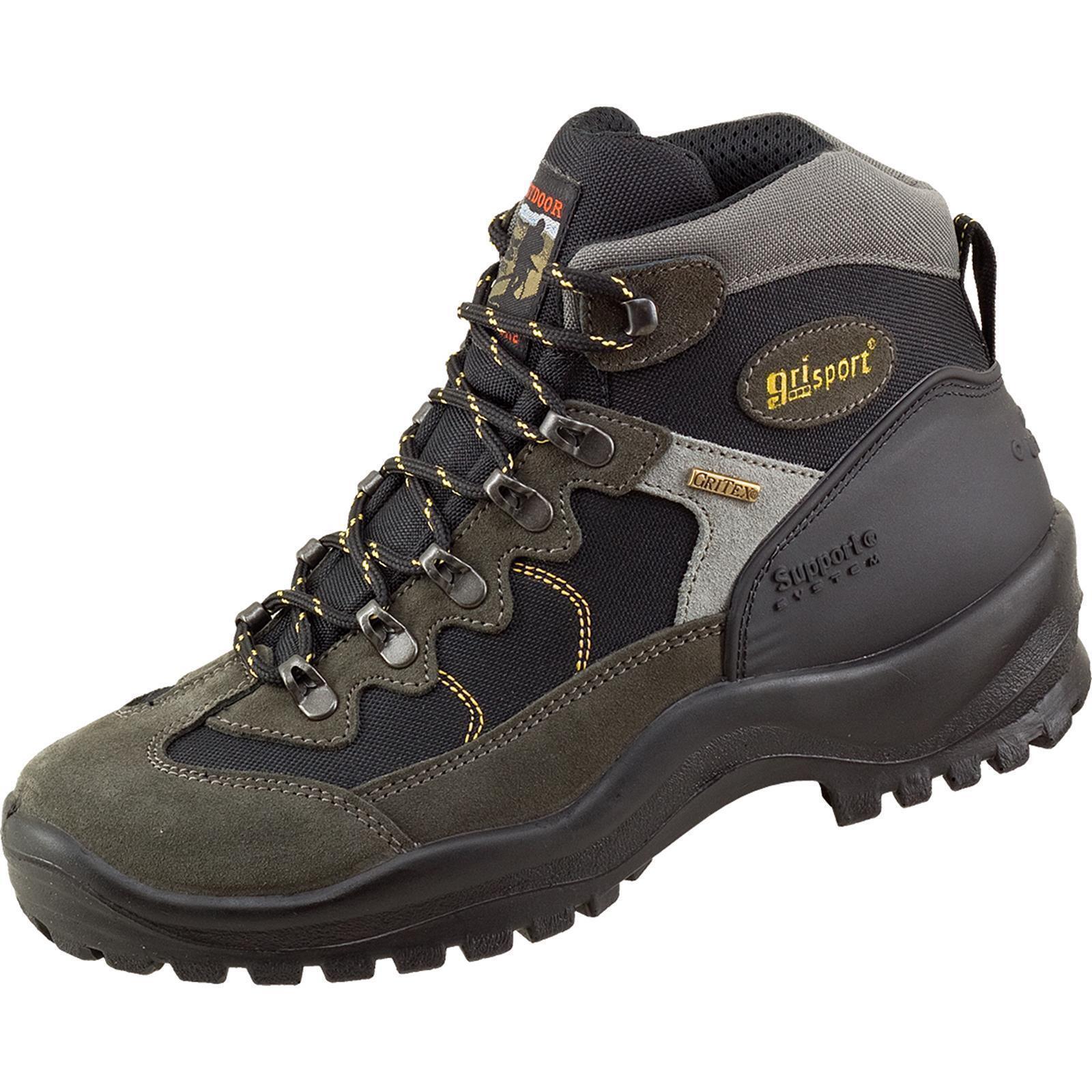 GRISPORT Schnürstiefel anthrazit GriTEX Gr. 39