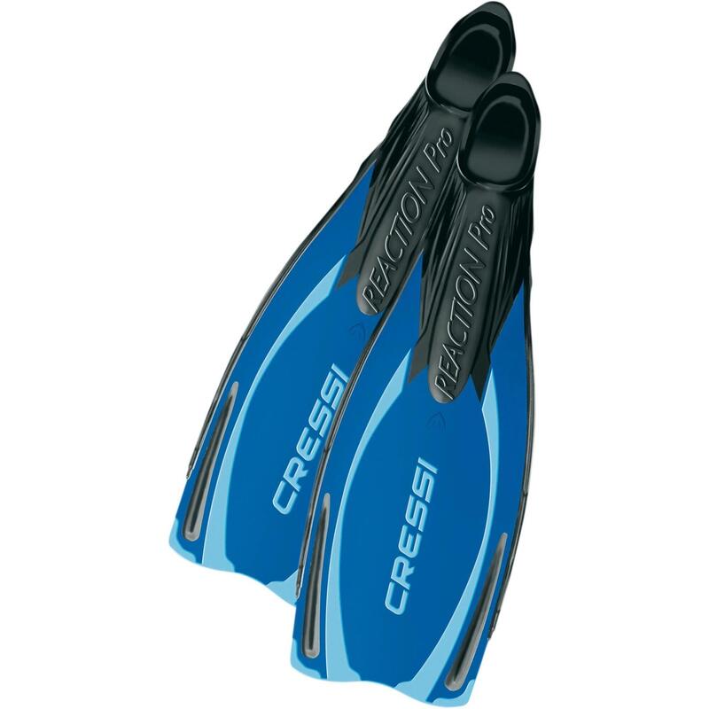 REACTION PRO Adult Scuba-Diving Fins - Blue