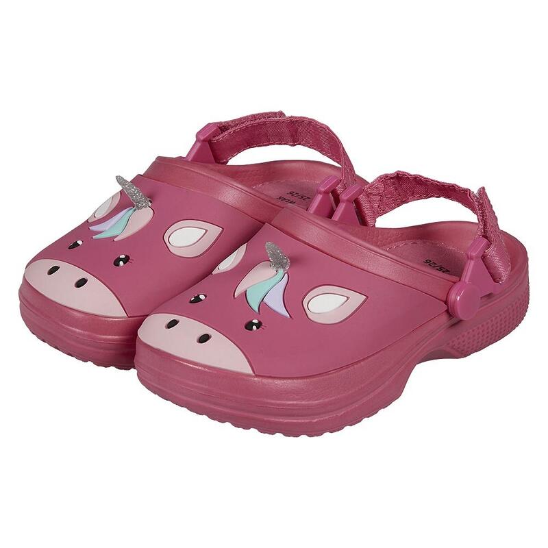 XQ - Tuinklompen Kinderen - Unicorn - Roze - Tuinschoenen - Clogs kinderen -