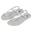 XQ - Teenslipper Sandalen Dames - Zilver - Sandalen dames - Flip Flops dames