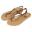 XQ | Tongs femme | Laiton | Taille 38 | Sandales de plage femme