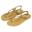 XQ - Teenslipper Sandalen Dames - Goud - Sandalen dames - Flip Flops dames