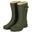 XQ | Bottes de pluie femme | Fausse fourrure | Khaki | Taille 41