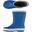 XQ | Bottes de pluie enfant | Caoutchouc | Cobalt Bleu | Taille 33/34 | Unisexe