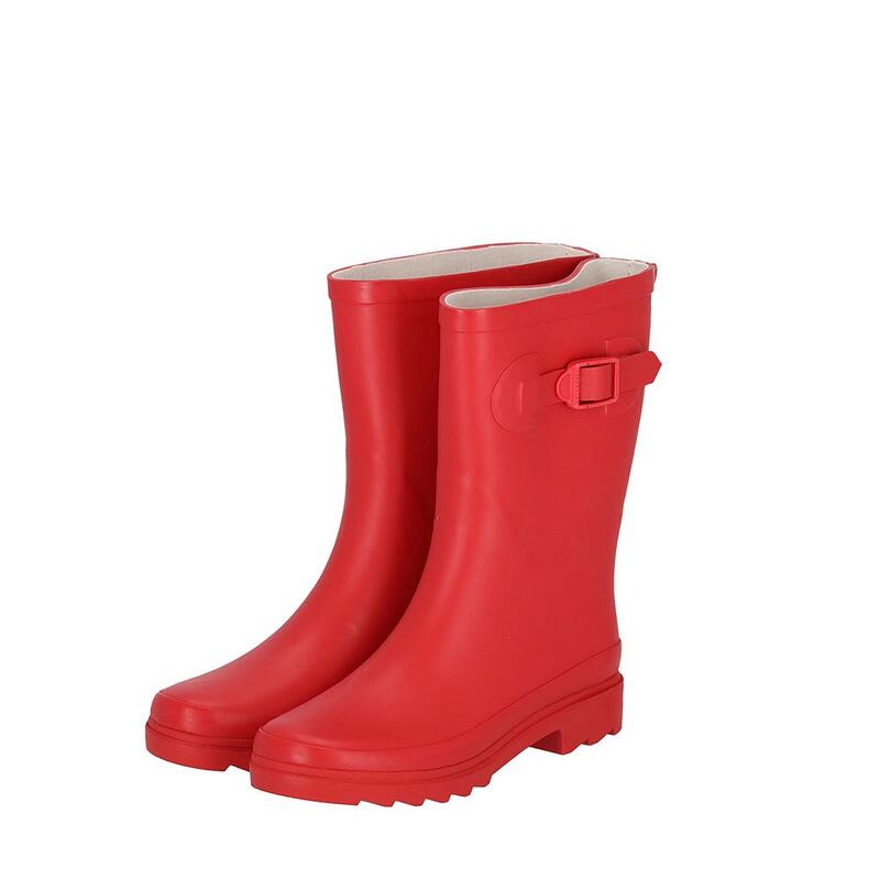 XQ | Bottes de pluie femme | Rouge | Taille 37 | Bottes de pluie pour femmes |