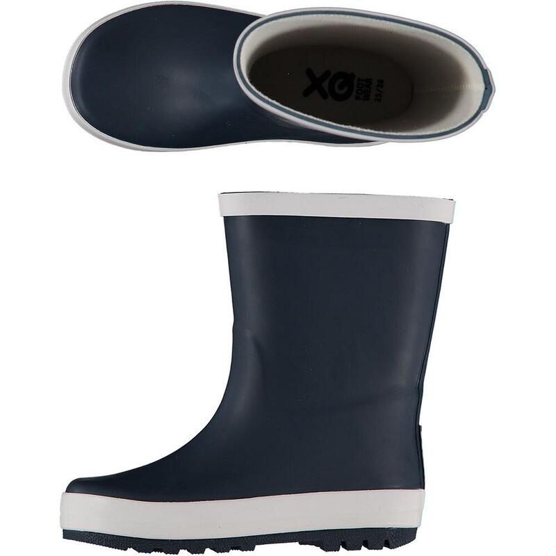 XQ - Regenlaarzen Kinderen - Rubber - Navy - Unisex