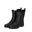 XQ | Bottes de pluie femme | Chelsea | Noir | Taille 40 | Caoutchouc