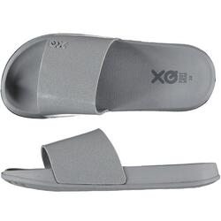 XQ | Tongs pour femme | Fashion | Gris | Taille 39 | Pantoufles de bain pour