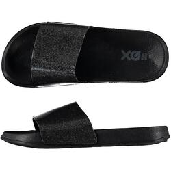 XQ | Tongs pour femme | Fashion | Noir | Taille 39 | Pantoufles de bain pour