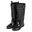 XQ | Bottes de pluie femme | Fashion | Caoutchouc | Noir | Taille 42 | Bottes de