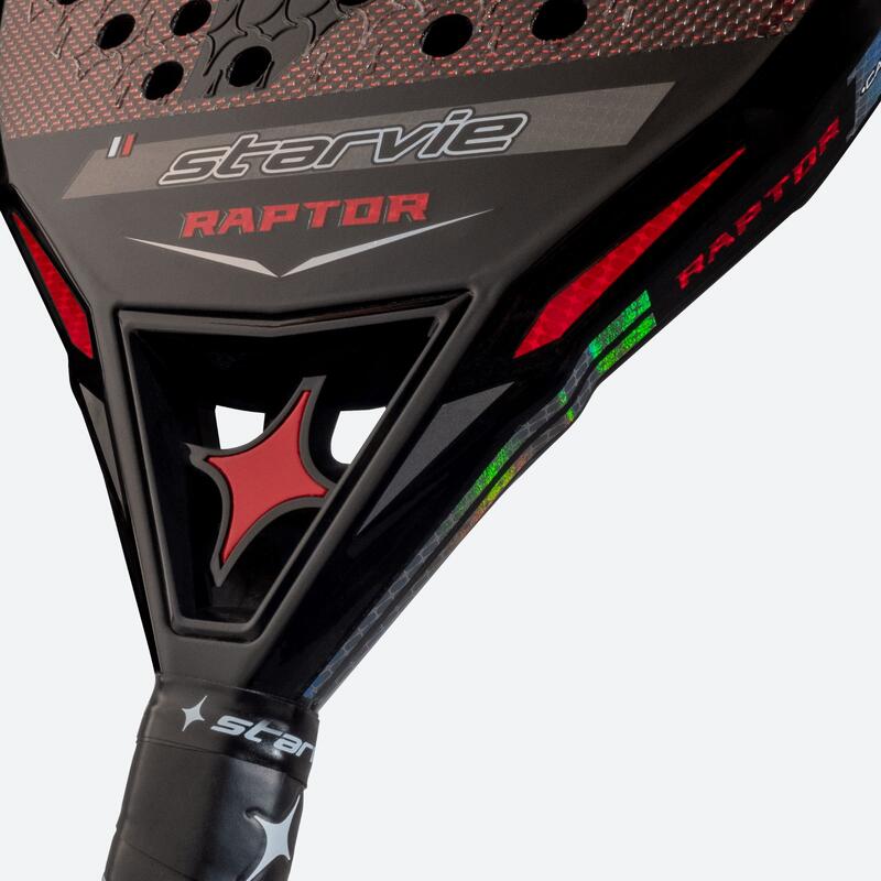 Pala de Pádel StarVie Raptor Black