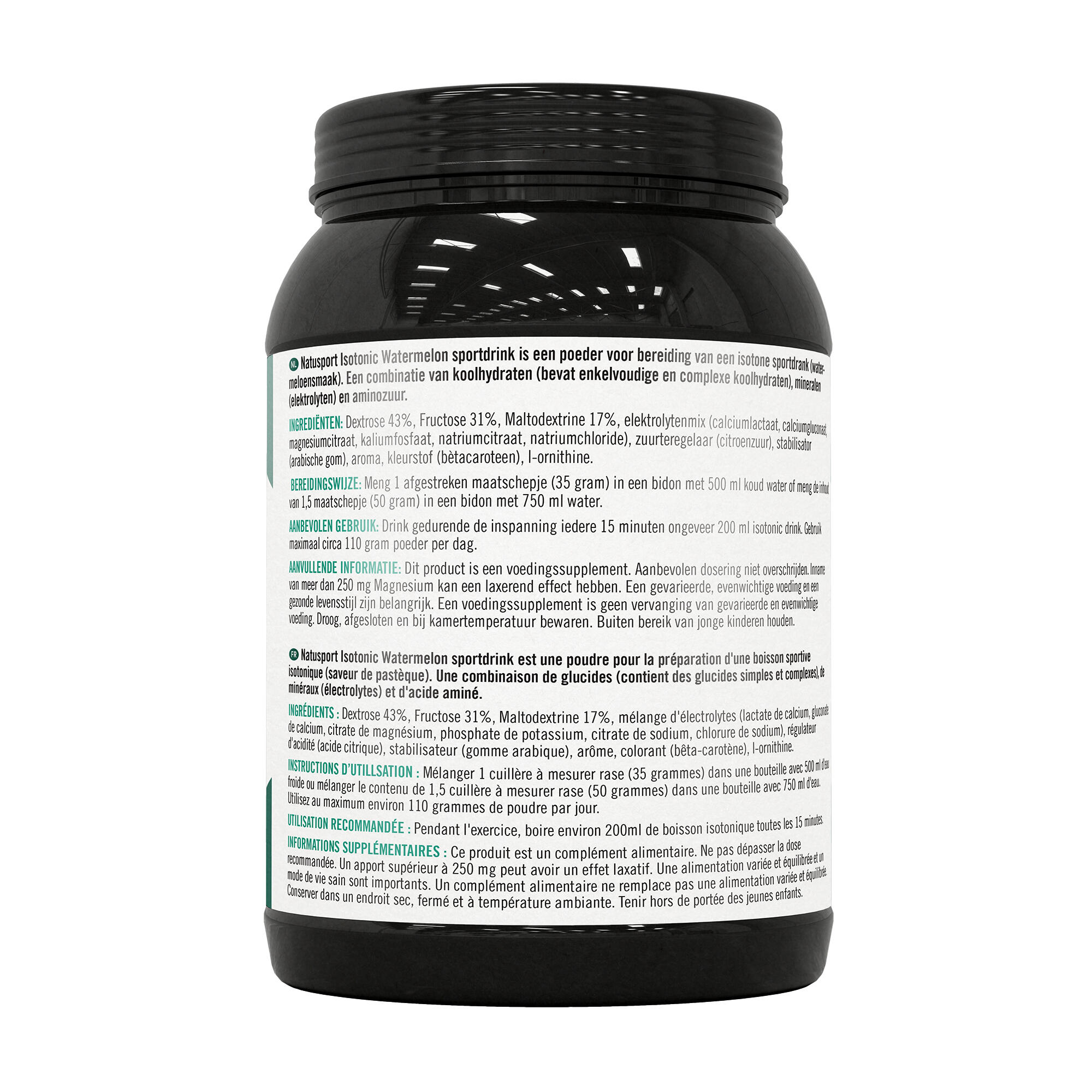 Isotone Sportdrank - Elektrolyten & Koolhydraten - Watermeloen - 1kg pot 3/6