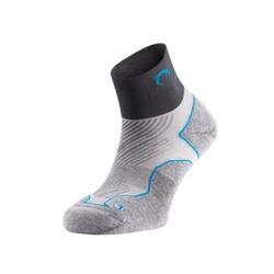 Calcetines Distance gris turquesa running Unisex Gris LURBEL