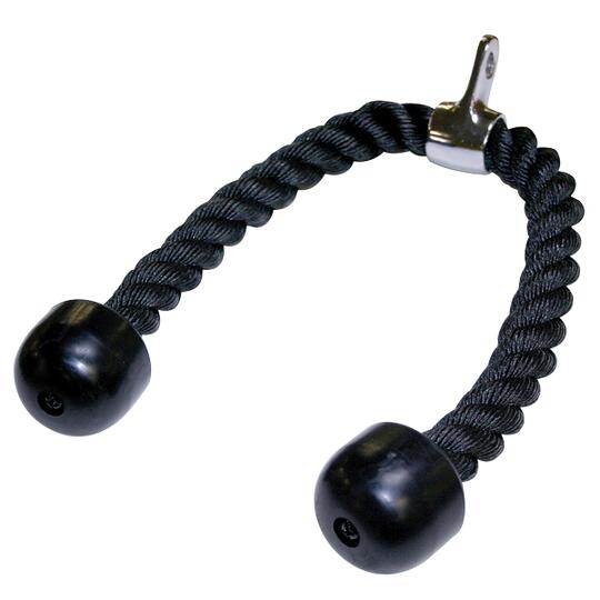 Body-solid - Corde À Triceps En Nylon Tr20 Pour Fitness Et Musculation - Corde De Triceps - Noir - Taille Unique - Decathlon