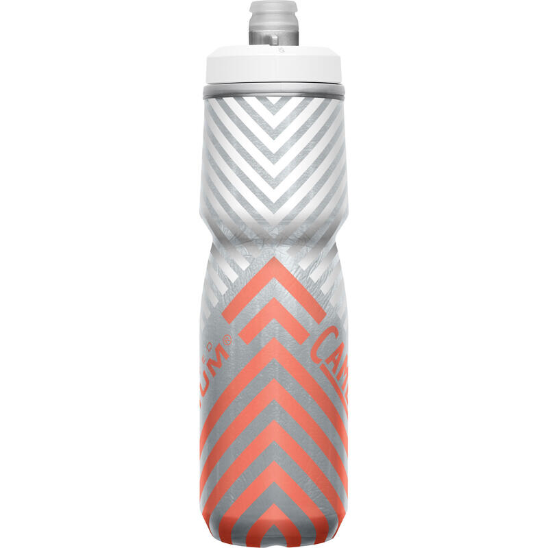 Bidon Camelbak Podium Chill Outdoor - Coral Stripe, 24OZ