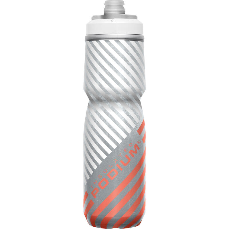 Bidon Camelbak Podium Chill Outdoor - Coral Stripe, 24OZ