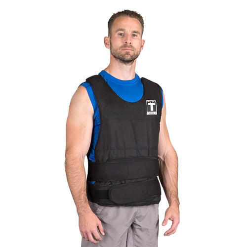 Veste lestée en nylon 10 kg pour entraînement de musculation à la maison