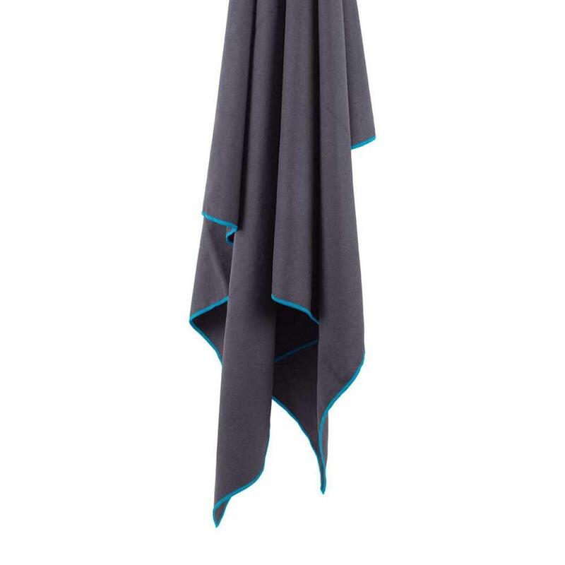 SoftFibre Lite Trek Sports Towel - Grey