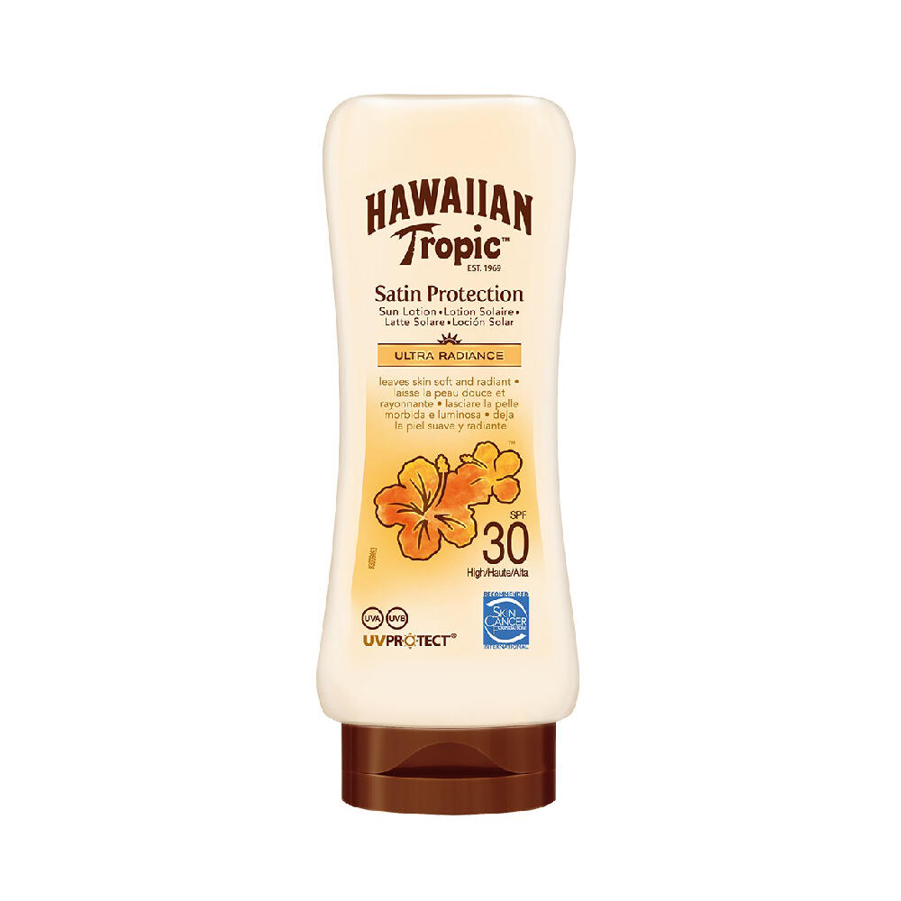 Crema Protección Solar Hawaiian Tropic Satin Protection SPF30 180ML 1/3