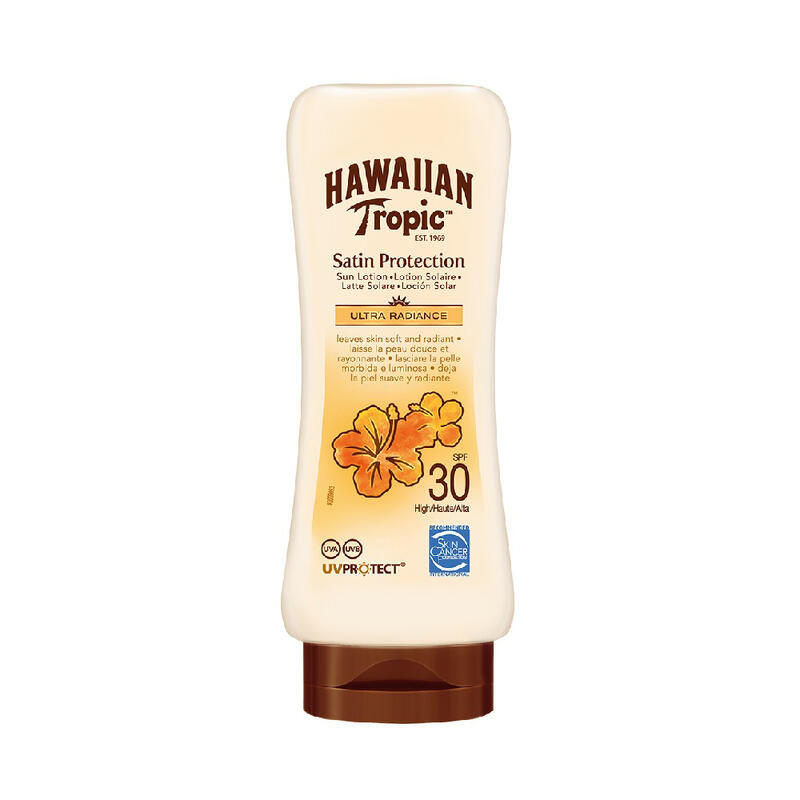 Crema Protección Solar Hawaiian Tropic Satin Protection SPF30 180ML