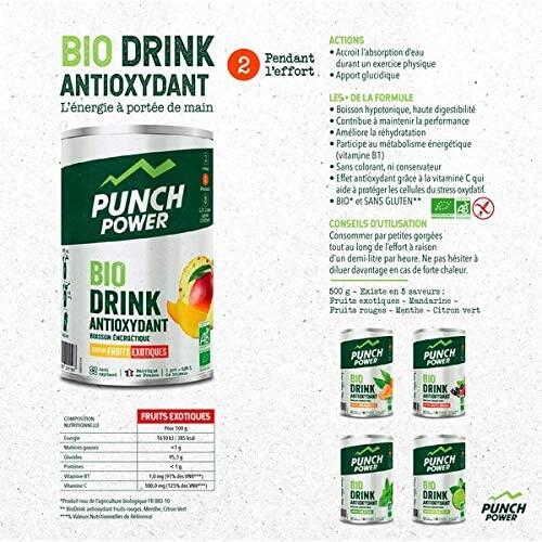 Punch Power Biodrink Antioxydant - Fruits Exotiques - 500g