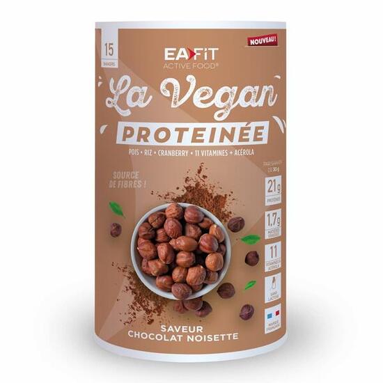 EAFIT VEGAN PROTEINEE CHOCOLAT NOISETTE - 450 g