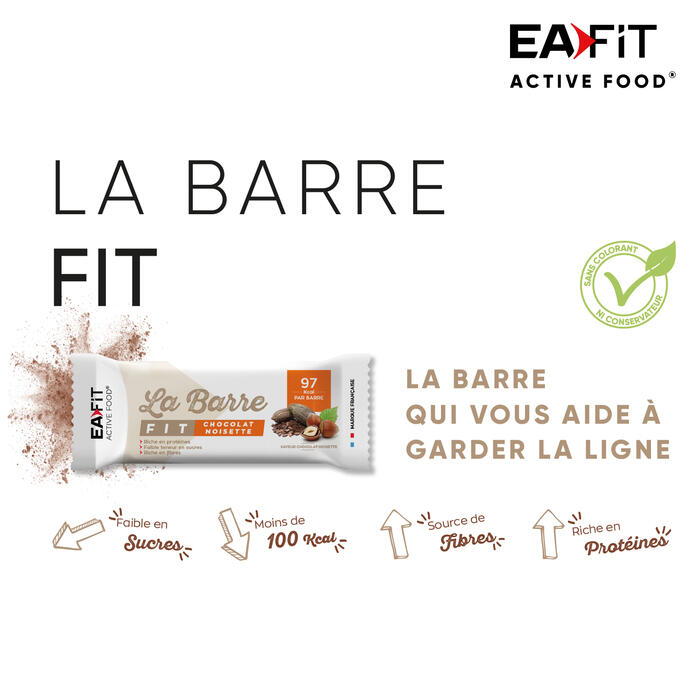 EAFIT La Barre Fit Unité -  Chocolat Noisette 4/6