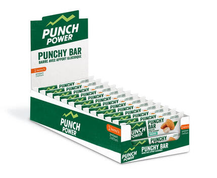 Punch Power Punchybar - Barre énergétique - Banane - Lot de 40