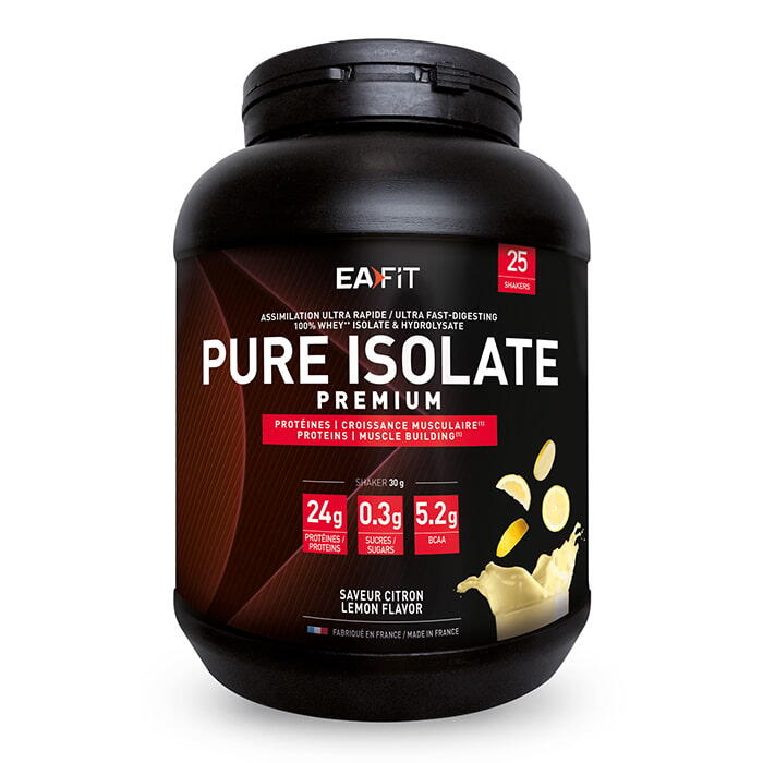 Eafit - Eafit Pure Isolate Premium Citron 750g - Isolat De Whey - Decathlon