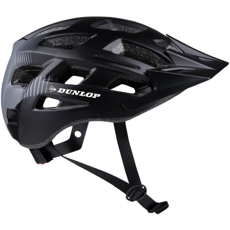 Dunlop Fahrradhelm mit Visier & LED