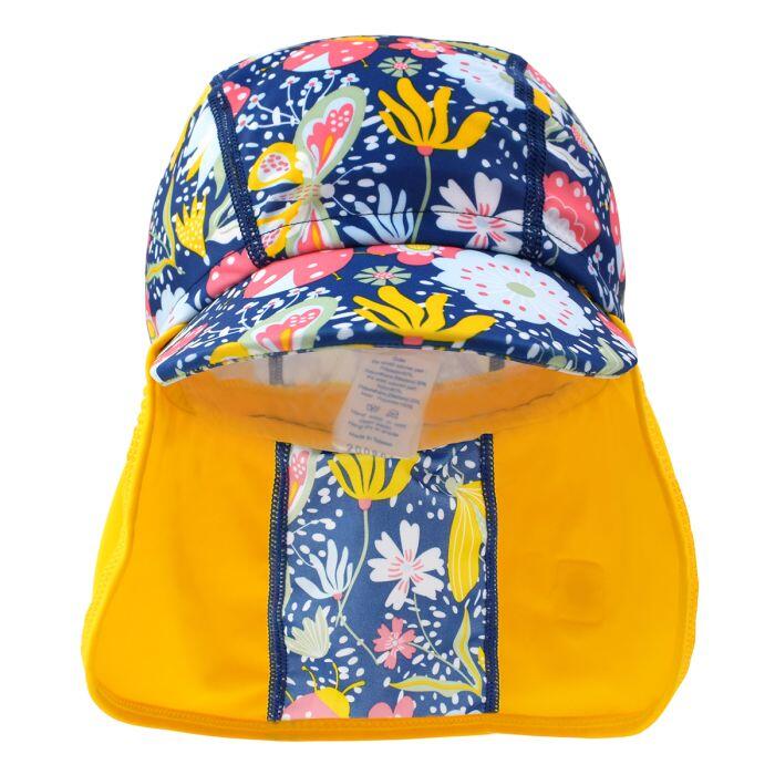 Splash About Baby Kids Legionnaire Sun Hat Garden Delight 1/5