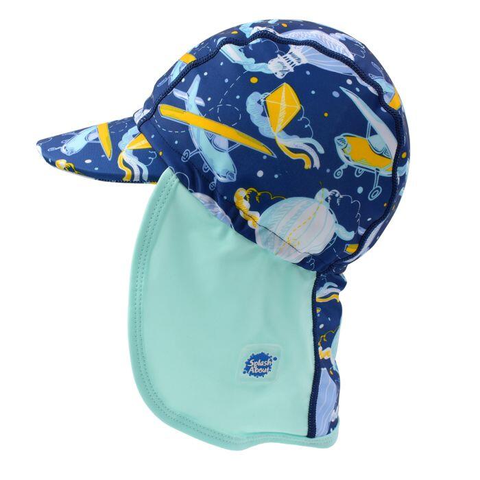Splash About Baby Kids Legionnaire Sun Hat Up in the Air 3/4