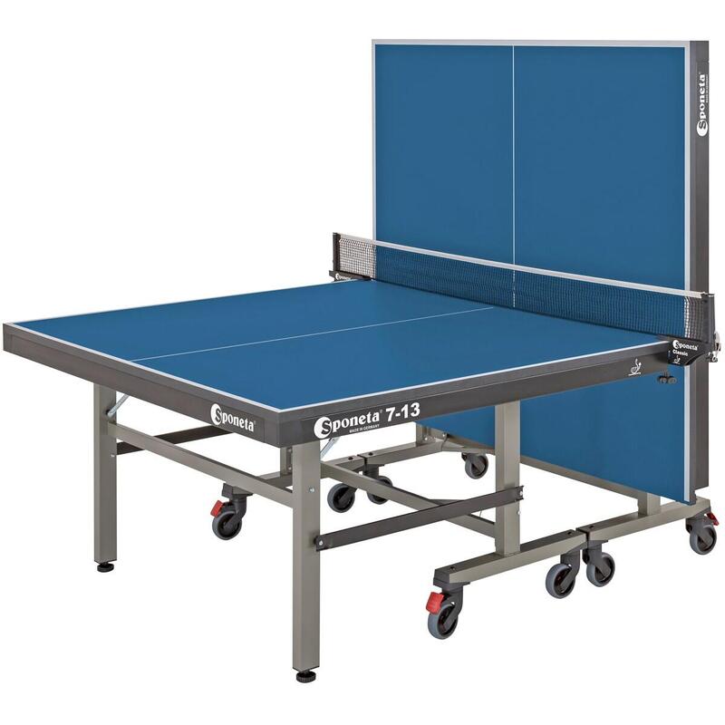 Masă tenis Sponeta S7-13 albastră, 25 mm, ITTF aprobată