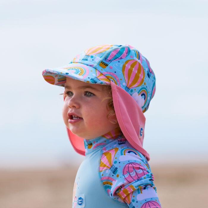 Splash About Baby Kids Legionnaire Sun Hat Up & Away 6/7