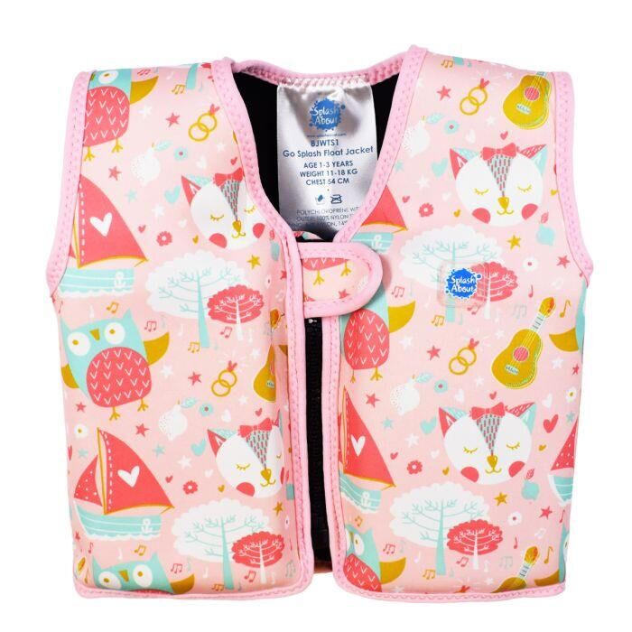 SPLASH ABOUT Splash About Go Splash Float Jacket 8-piece Learn to Swim Aid