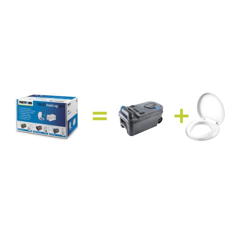 Thetford - Thetford Fresh-up Set C220 - Toilette Chimique - Blanc|gris - Taille Unique - Decathlon