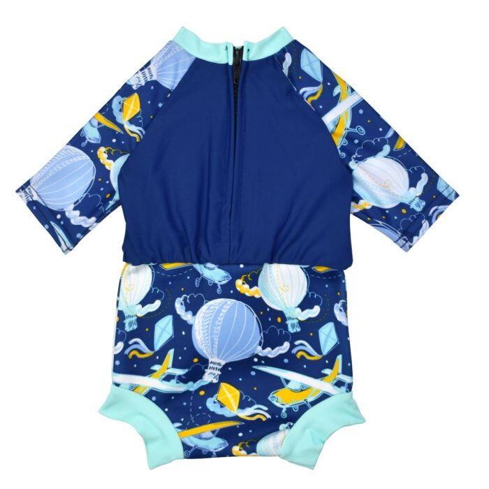 Splash About Baby & Toddler Happy Nappy Sunsuit Up in Air 2/6