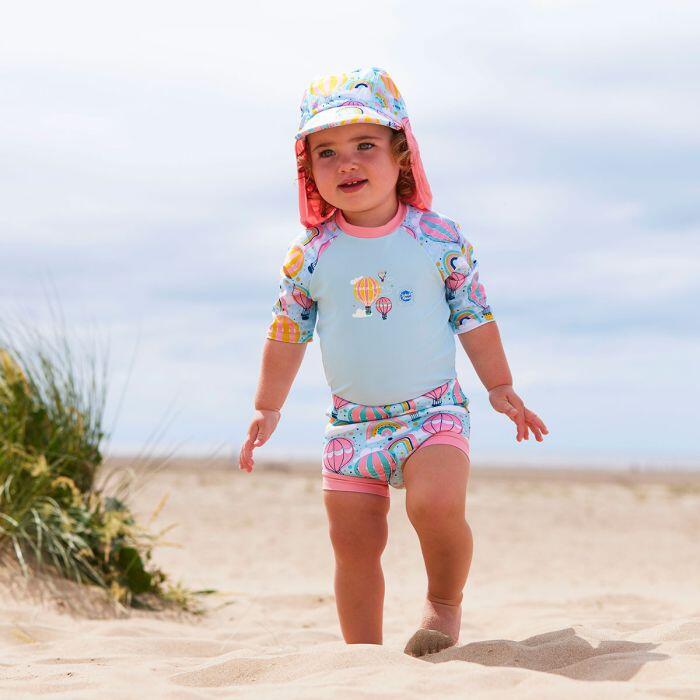 Splash About Happy Nappy Sunsuit, Up & Away 5/6