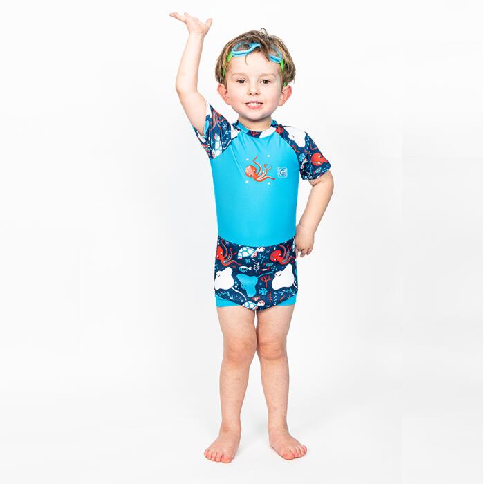 Splash About Baby & Toddler Happy Nappy Sunsuit Under the Sea 7/7