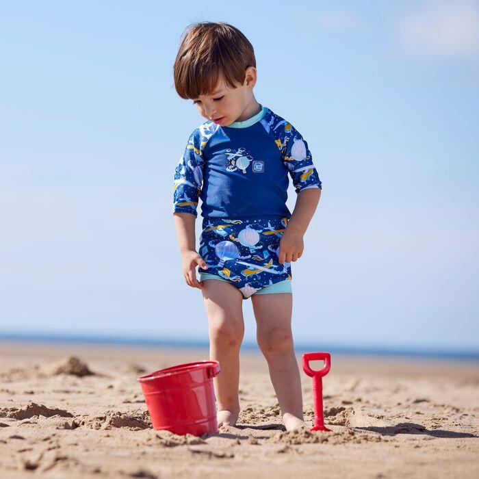 Splash About Happy Nappy Sunsuit, Up in The Air 5/6